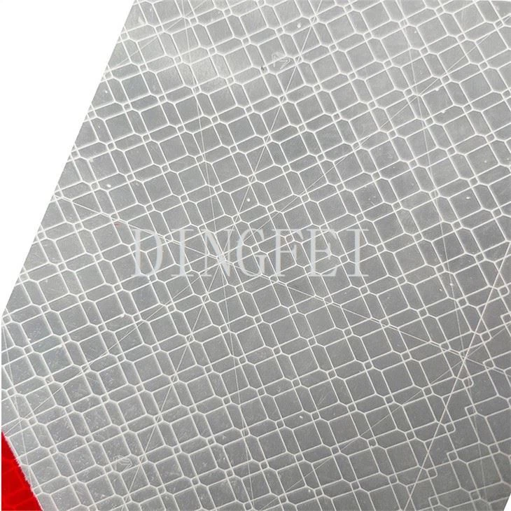 Red And Silver Reflective Tape