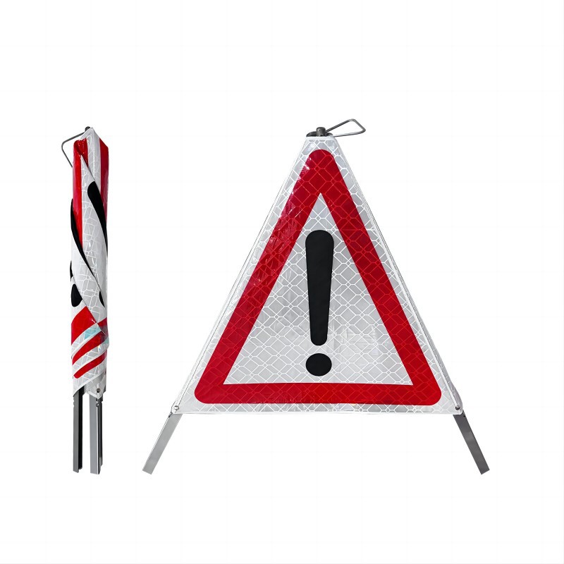 Reflective Hazard Tripod Stop Sign1 Reflective Hazard Tripod Stop Sign1