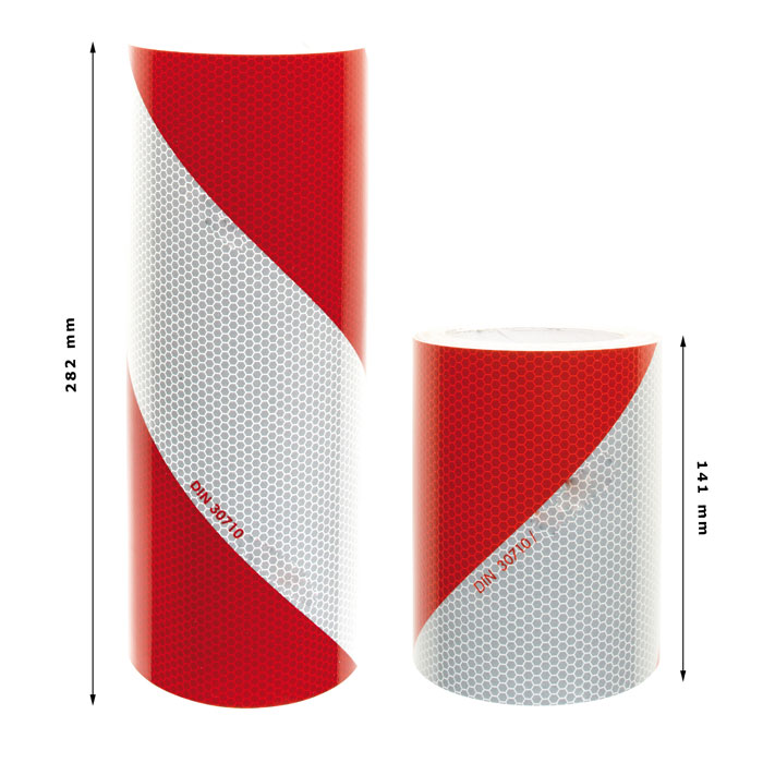 Reflective DIN 30710 Tape Safety Marking Stickers for Vehicles 3 Reflective DIN 30710 Tape Safety Marking Stickers for Vehicles 3